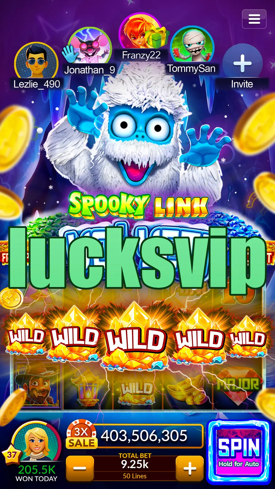 lucksvip Tangkapan Layar - APK Resmi